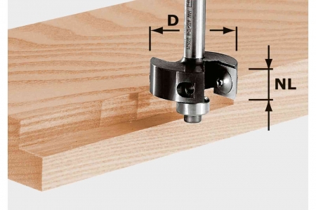 Frezare - Festool Freză de fălţuit cu plăcuţe amovibile HW S8 D38/12