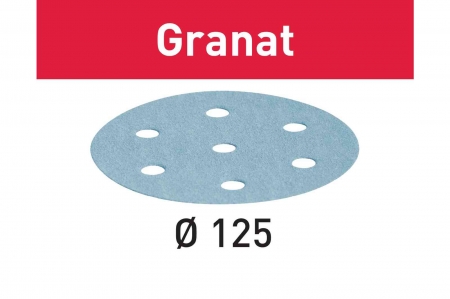 Festool Foaie abraziva STF D125/8 P180 GR/10 Granat [2]