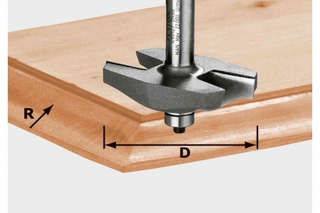 Frezare - Festool Freză de finisare plană HW S12 D67 x D12
