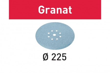 Festool Foaie abraziva STF D225/8 P240 GR/25 Granat [0]
