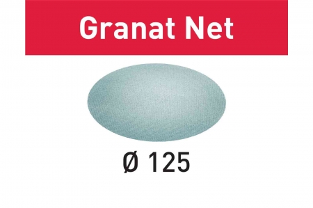 Hartie de slefuit - Festool Material abraziv reticular STF D125 P400 GR NET/50 Granat Net