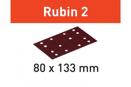 Festool Foaie abraziva STF 80X133 P100 RU2/50 Rubin 2 [2]