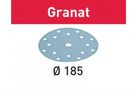 Festool Foaie abraziva STF D185/16 P80 GR/50 Granat [0]