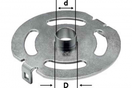 Accesorii pentru Sistemul VS 600 - Festool Inel de copiere KR-D 17,0/OF 1400