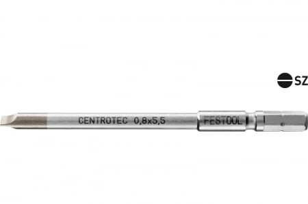 Gaurire si insurubare - Festool Bit SZ SZ 0,8x5,5-100 CE/2