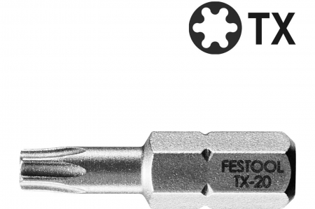 Gaurire si insurubare - Festool Bit TX TX 20-25/10
