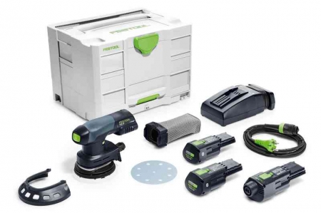 Scule electrice - Festool Şlefuitor cu excentric cu acumulatori ETSC 125 Li 3,1 I-Set