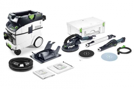  Masini de Slefuit Tavane - Festool Slefuitor cu brat telescopic LHS 225-SW/CTL 36-Set PLANEX