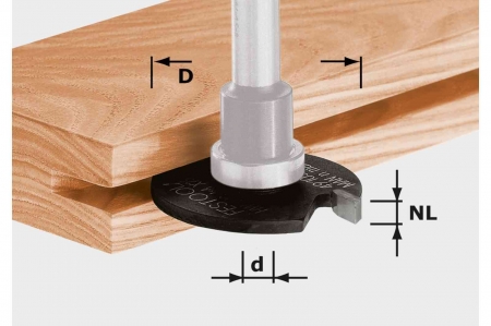 Freze - Festool Freza-disc pentru canale HW D40x3