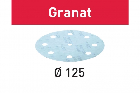 Abrazive Festool - Festool Foaie abraziva STF D125/8 P1200 GR/50 Granat