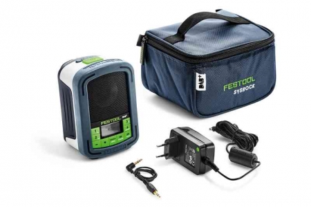Aparat radio pentru şantier SYSROCK - Festool Aparat radio digital BR 10 DAB+ SYSROCK