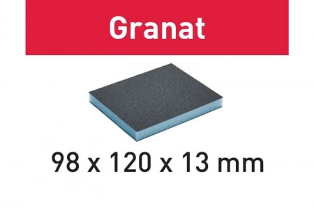 Festool Burete de şlefuit 98x120x13 800 GR/6 Granat [1]