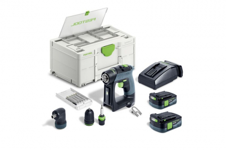 Masini de insurubat/Gaurit - Festool Masini de gaurit si insurubat cu acumulatori CXS 12 2,5-Set