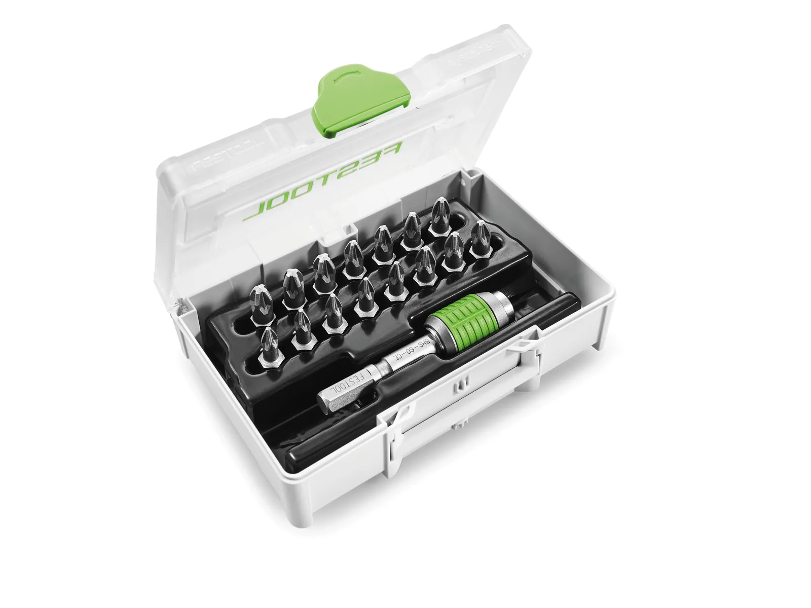  Solutii de depozitare SYSTAINER - Festool Sortiment de biti SYS3 XXS CE-PZ BHS 60
