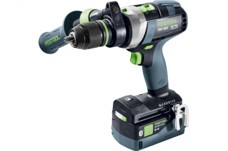 PROMO Festool Masina de gaurit cu percutie, cu acumulator QUADRIVE TPC 18/4 I-Basic-5,0 [1]