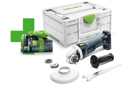  Masini de insurubat/Gaurit - Promo Festool Polizor unghiular cu acumulator AGC 18-125 EB-Basic-5,0