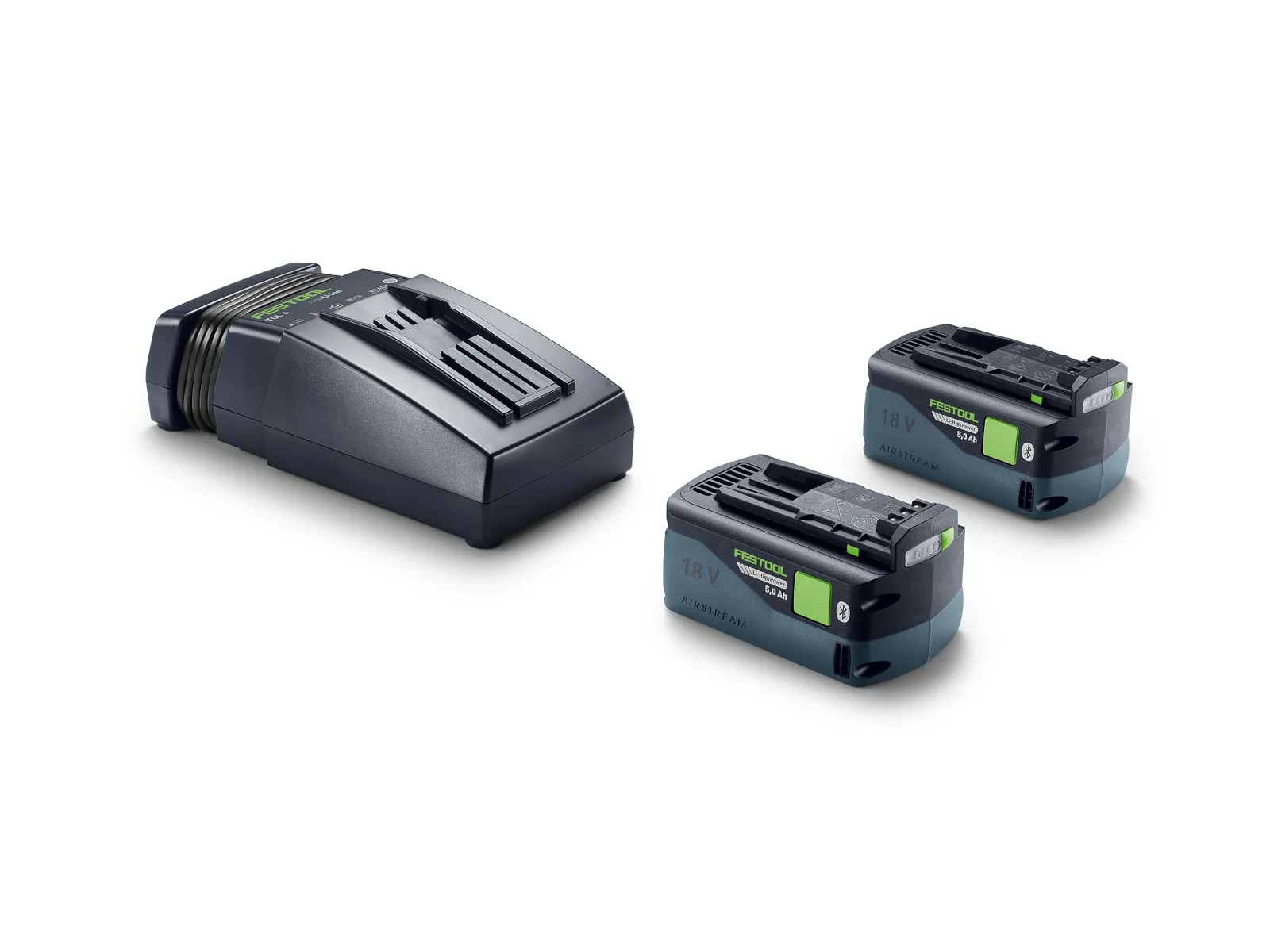 Pachetele de acumulatori - Set de energie 18V 2xHP5,0/TCL6