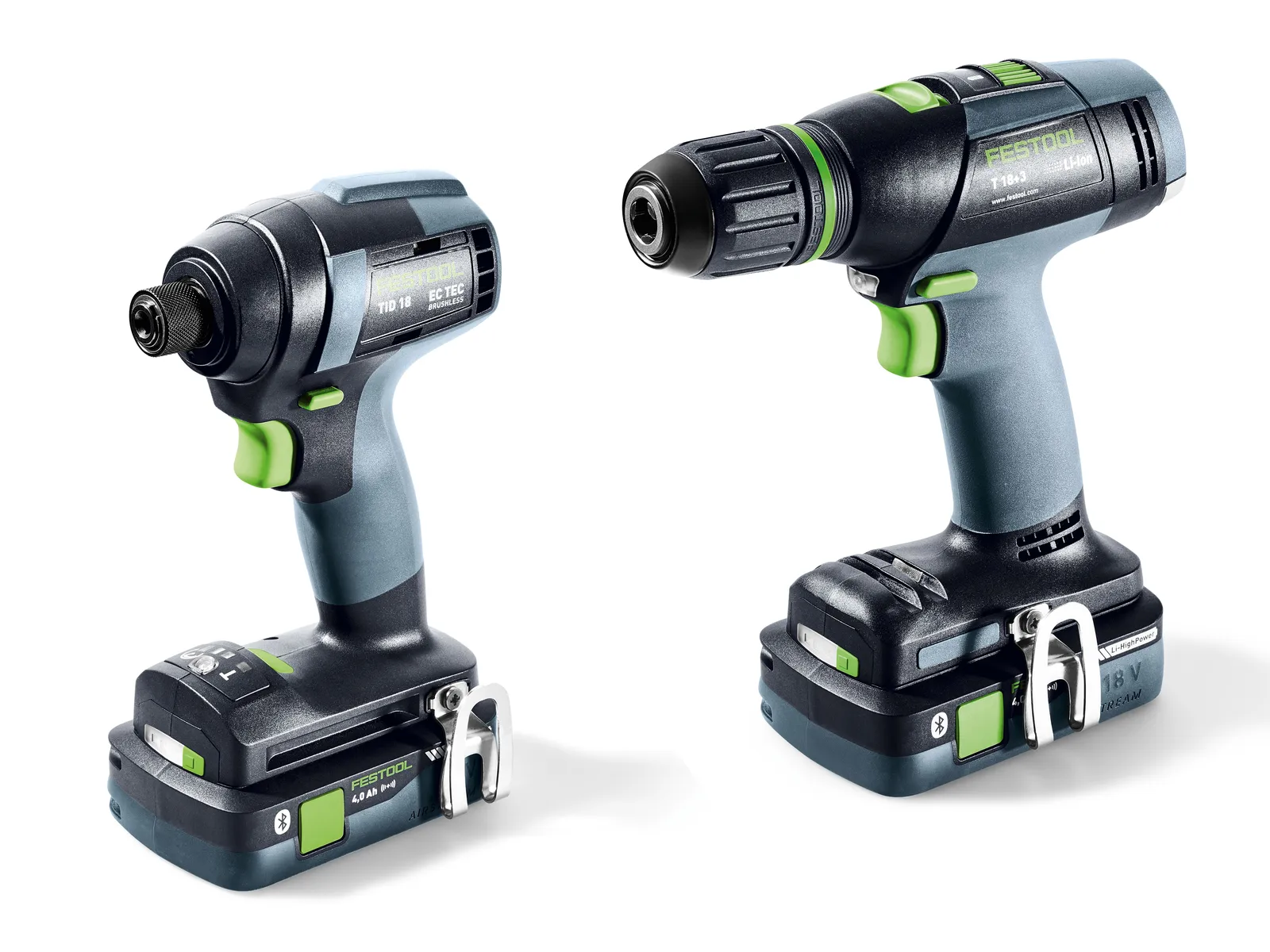 Set maşină de înşurubat şi gaurit TID 18 HPC 4,0 I-Set T18 [1]