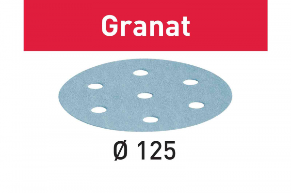 Festool Foaie abraziva STF D125 8 P80 GR 50 Granat