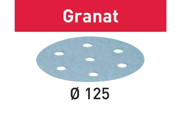 Festool Foaie abraziva STF D125 8 P40 GR 10 Granat
