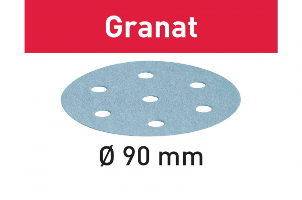 Festool Foaie abraziva STF D90 6 P180 GR 100 Granat