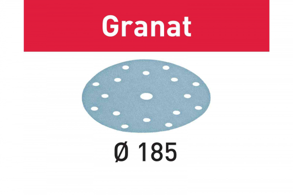 Festool Foaie abraziva STF D185 16 P60 GR 50 Granat
