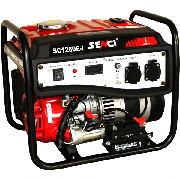 Generator curent monofazat SENCI SC-1250E Putere max. 1.0 kW