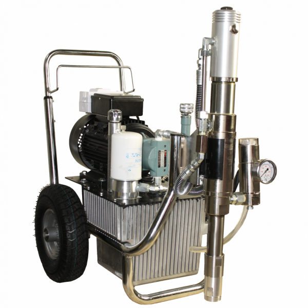 Pompa airless hidraulica pentru vopsit zugravit si gleturi lichide PAZ-9800e [1]