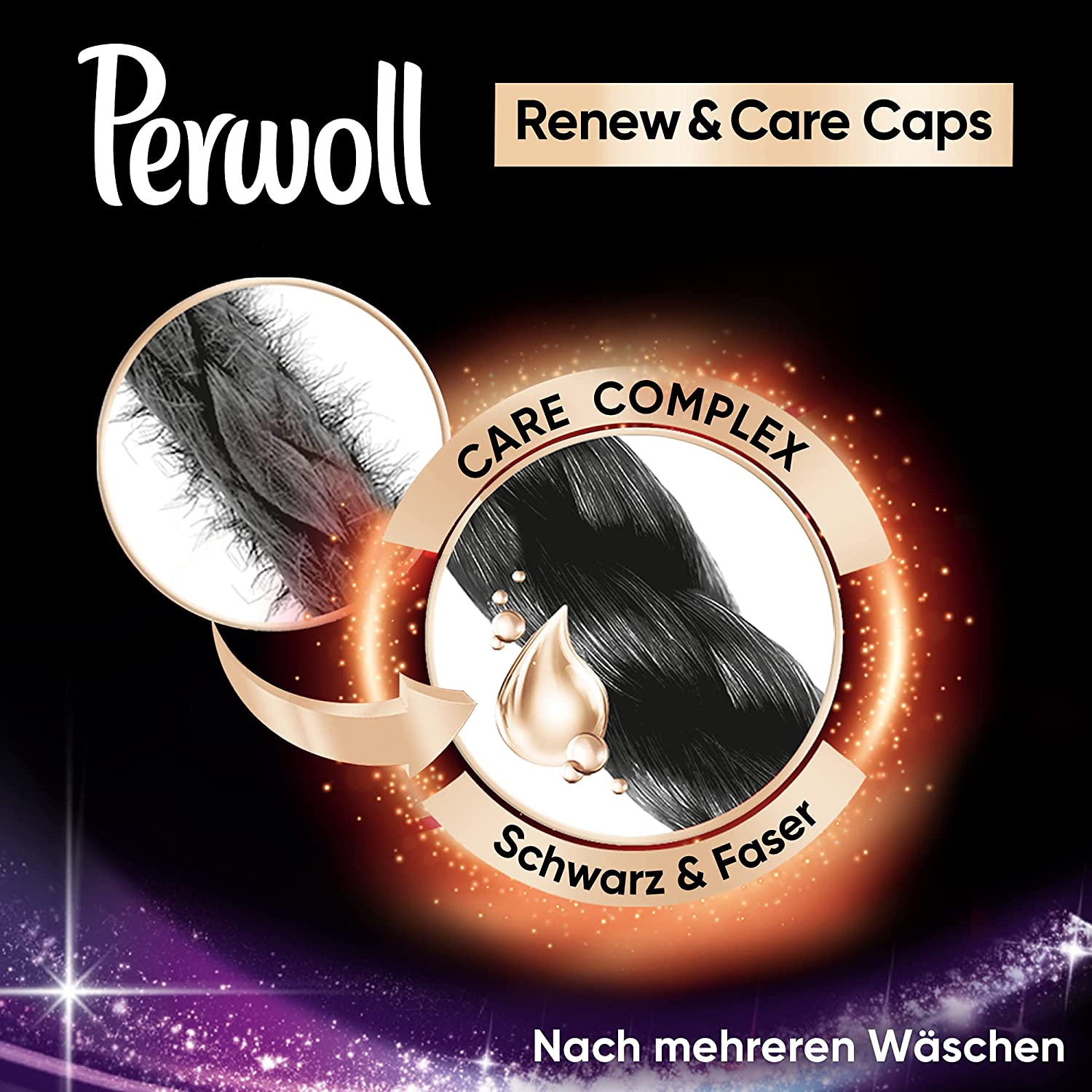 Method Evaluation Retaliate Capsule Perwoll Renew & Care Detergent negru și fibre (18 spălări), capace  de detergent All-in-1 pentru curățare blândă pentru împrospătarea culorii  și netezirea fibrelor pentru spălarea în negru și î