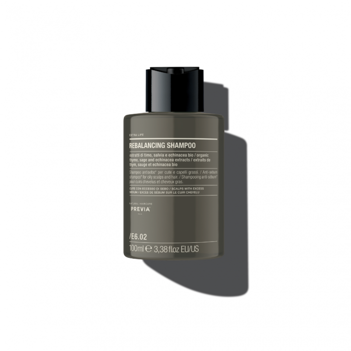 E6.02/ Rebalancing Shampoo, Șampon pentru păr și scalp gras, 100ml [1]