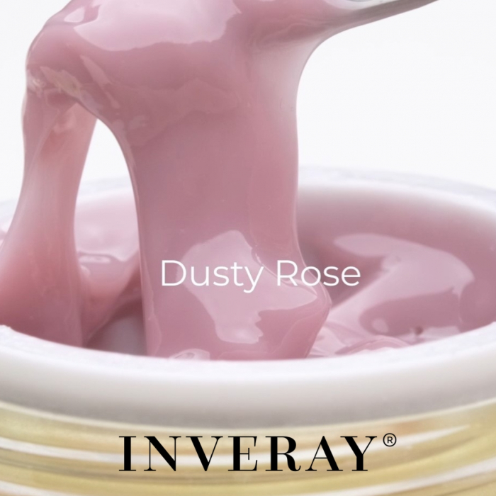Inveray UV/LED Builder Gel Butter DUSTY ROSE 15ml [3]