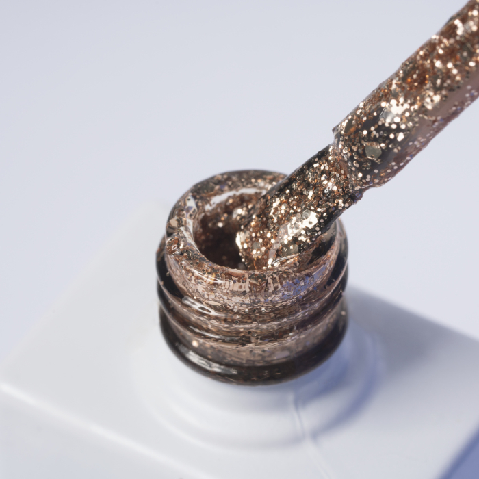 Inveray UV/LED Gel Nail Polish Luxury Collection N°156 GOLDEN EYE [2]