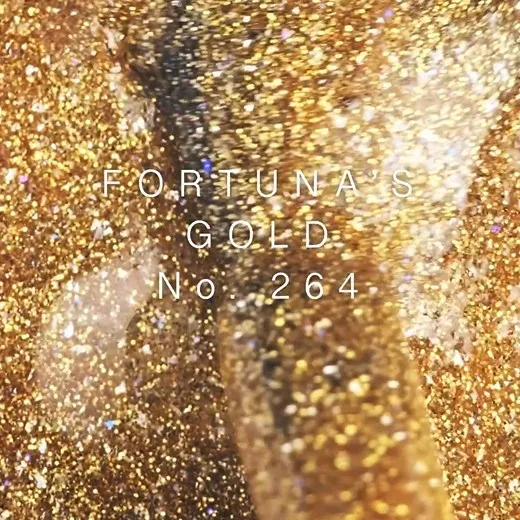 Inveray UV/LED Gel Nail Polish TPO & HEMA Free N°264 FORTUNA’S GOLD [2]