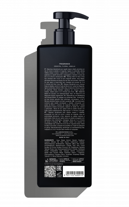 Masca Smooth Perfect, disciplinant pentru par rebel, pH Laboratories, 1000 ml [2]