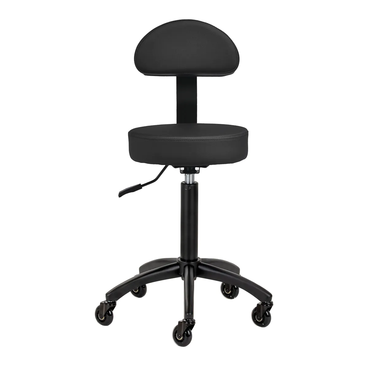 Taburet coafor D026 negru [2]