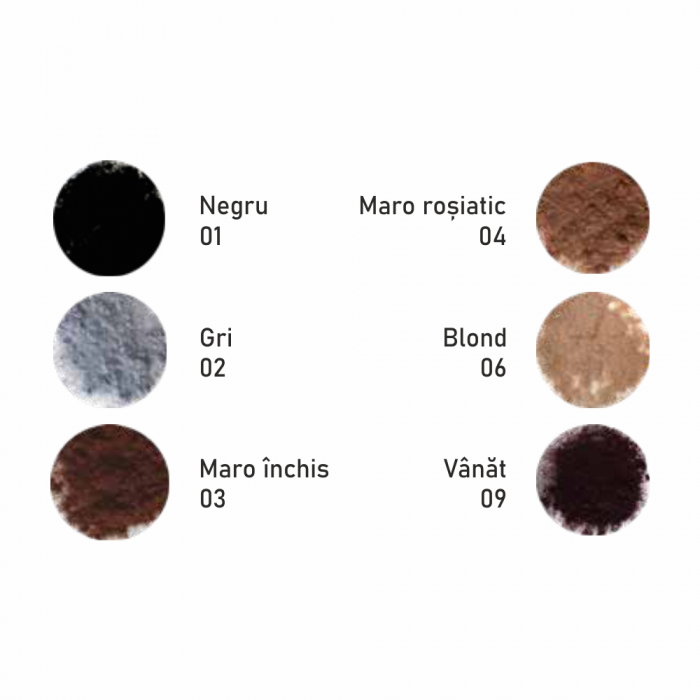 Pudră de păr instant, Hair Wonder, 04 Maro Rosiatic, Tana [3]