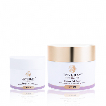 Builder Gel UV/LED - Gel construcție - Inveray UV/LED Builder Gel Luxury Collection WARM