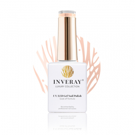 Nude - Inveray UV/LED Gel Nail Polish Luxury Collection N°122 OAT MILK