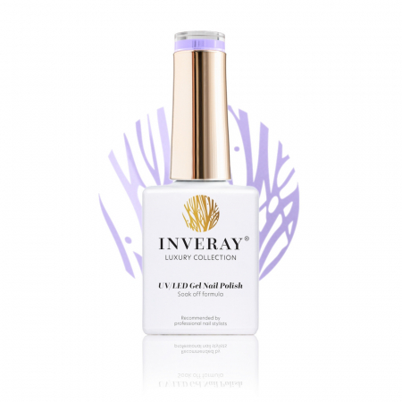 Mov - Inveray UV/LED Gel Nail Polish Luxury Collection N°129 PRETTY PETALS