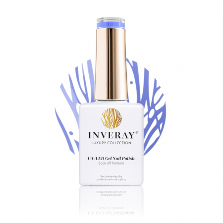 Mov - Inveray UV/LED Gel Nail Polish Luxury Collection N°128 LAVENDER SKY
