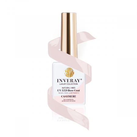 UV/LED Natural Vibes Base Coat - Baze colorate tratament - Base Coat Inveray UV/LED Natural Vibes Collection CASHMERE