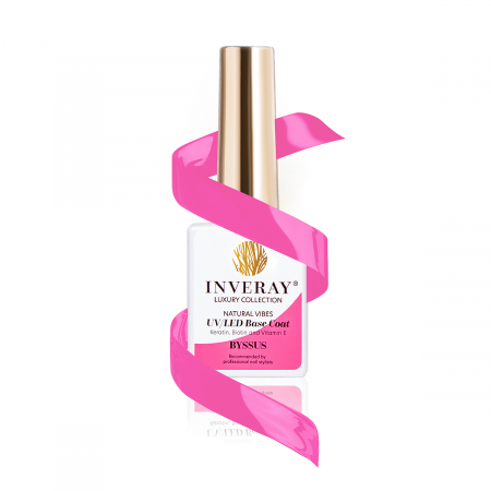 UV/LED Natural Vibes Base Coat - Baze colorate tratament - Base Coat Inveray UV/LED Natural Vibes Collection BYSSUS