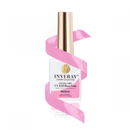 UV/LED Natural Vibes Base Coat - Baze colorate tratament - Base Coat Inveray UV/LED Natural Vibes Collection MODAL