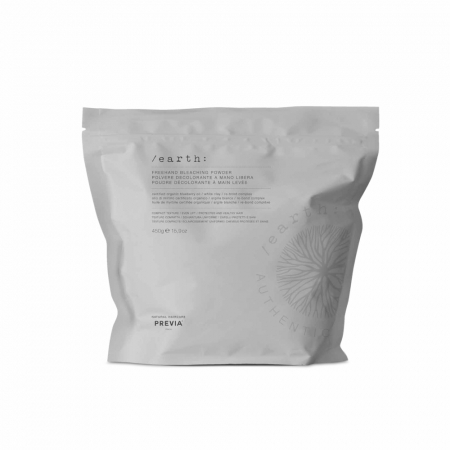 Vopsea de păr profesională - Pudra decoloranta profesionala, Earth Freehand Bleaching Powder, Previa, 450 gr
