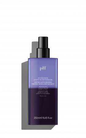 Tratamente, seruri, loțiuni - Leave-In Detangler, Ice Blonde, păr blond platinat, pH Laboratories, 250 ml
