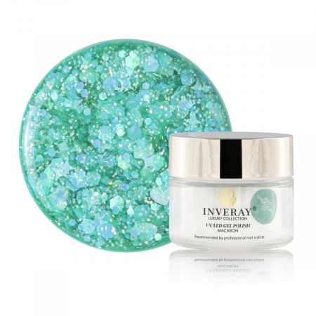 UV/LED Macaron - Inveray Macaron UV/LED Gel Polish N°03 MINT CHOCOLATE