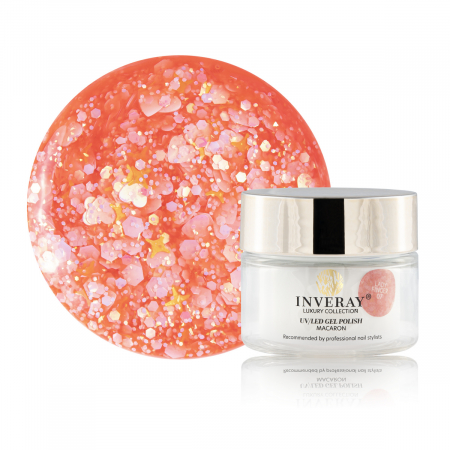 UV/LED Macaron - Inveray Macaron UV/LED Gel Polish N°07 LADYFINGER