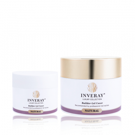 Builder Gel UV/LED - Gel construcție - Inveray UV/LED Builder Gel Luxury Collection NATURAL