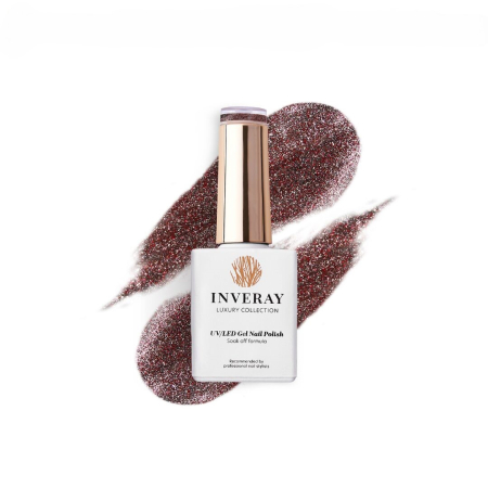 Inveray - Inveray UV/LED CAT EYE Gel Nail Polish TPO & HEMA Free N°274 CORAL FLAME