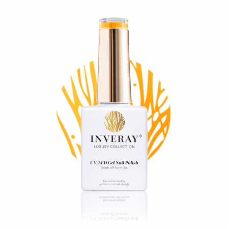 UV/LED Gel Nail Polish - Ojă semipermanentă - Inveray UV/LED Gel Nail Polish Luxury Collection N°1 OPTIMISM